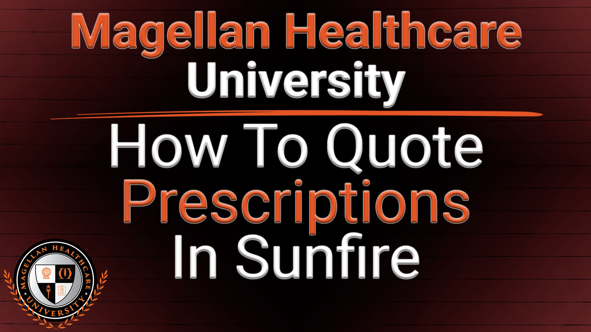 Sunfire Prescriptions